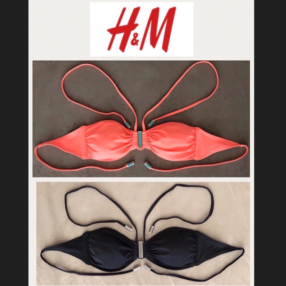2 NWOT H&M string bikini tops